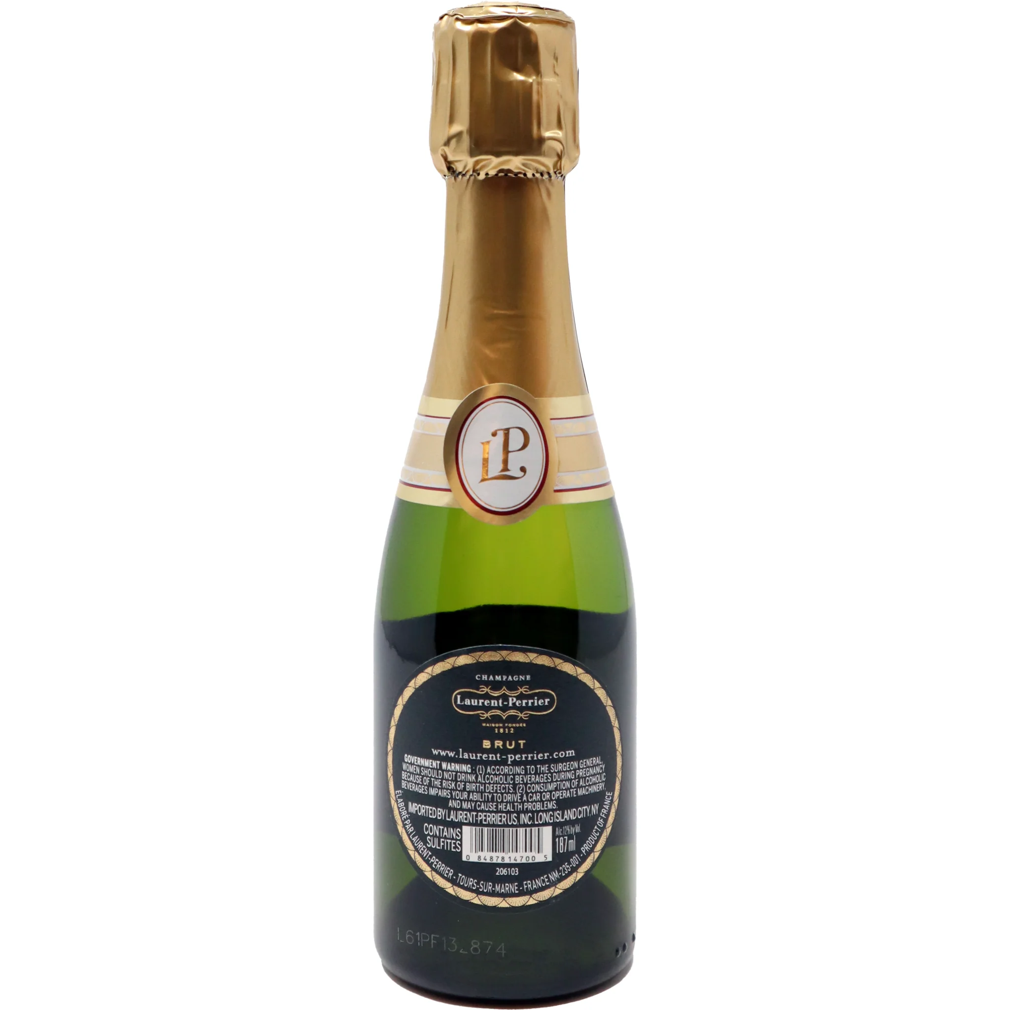 NV Laurent Perrier "La Cuvée" Brut, Champagne 187ml - Image 2