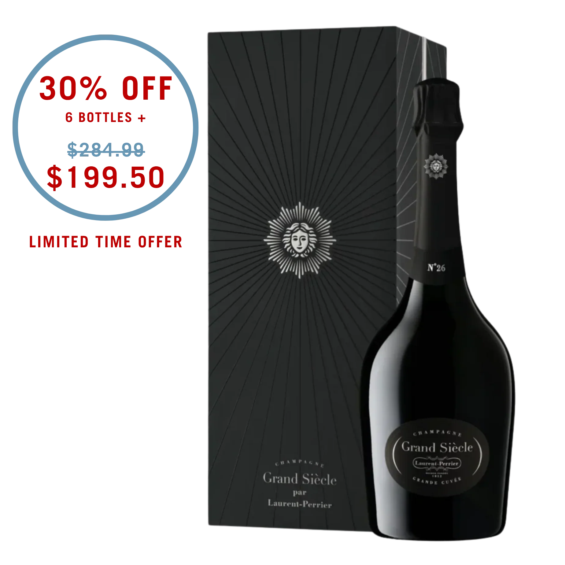NV Laurent-Perrier Grand Siècle “No. 26” Brut, Champagne, France - Gift Box