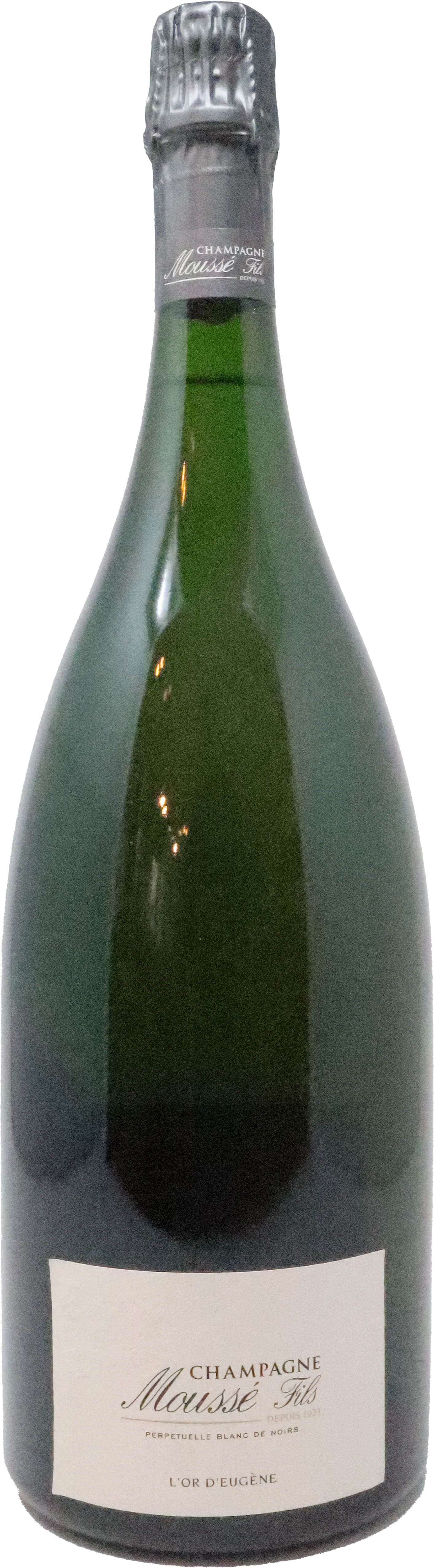 NV Moussé Fils l’Or d’Eugene “Perpetuelle Blanc de Noirs” Brut, Champagne, France 1.5L MAG