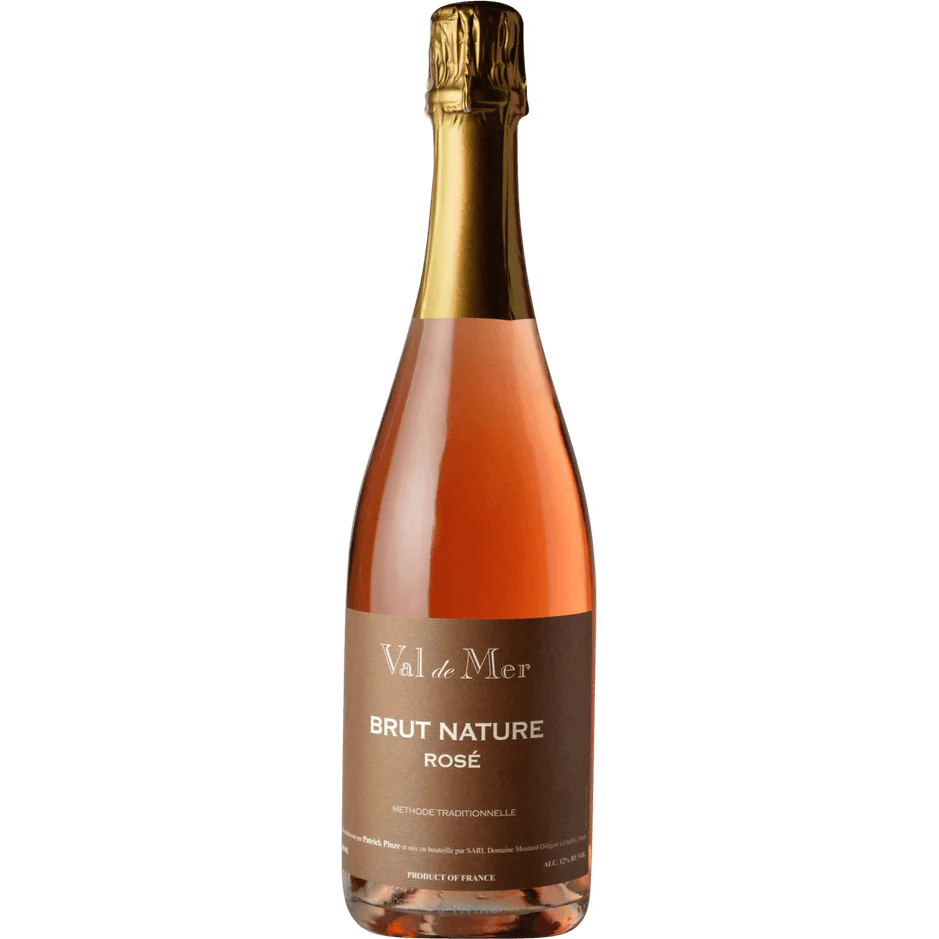 NV Patrick Piuze Sparkling Rosé "Val de Mer", Brut Nature, France 1.5L MAGNUM