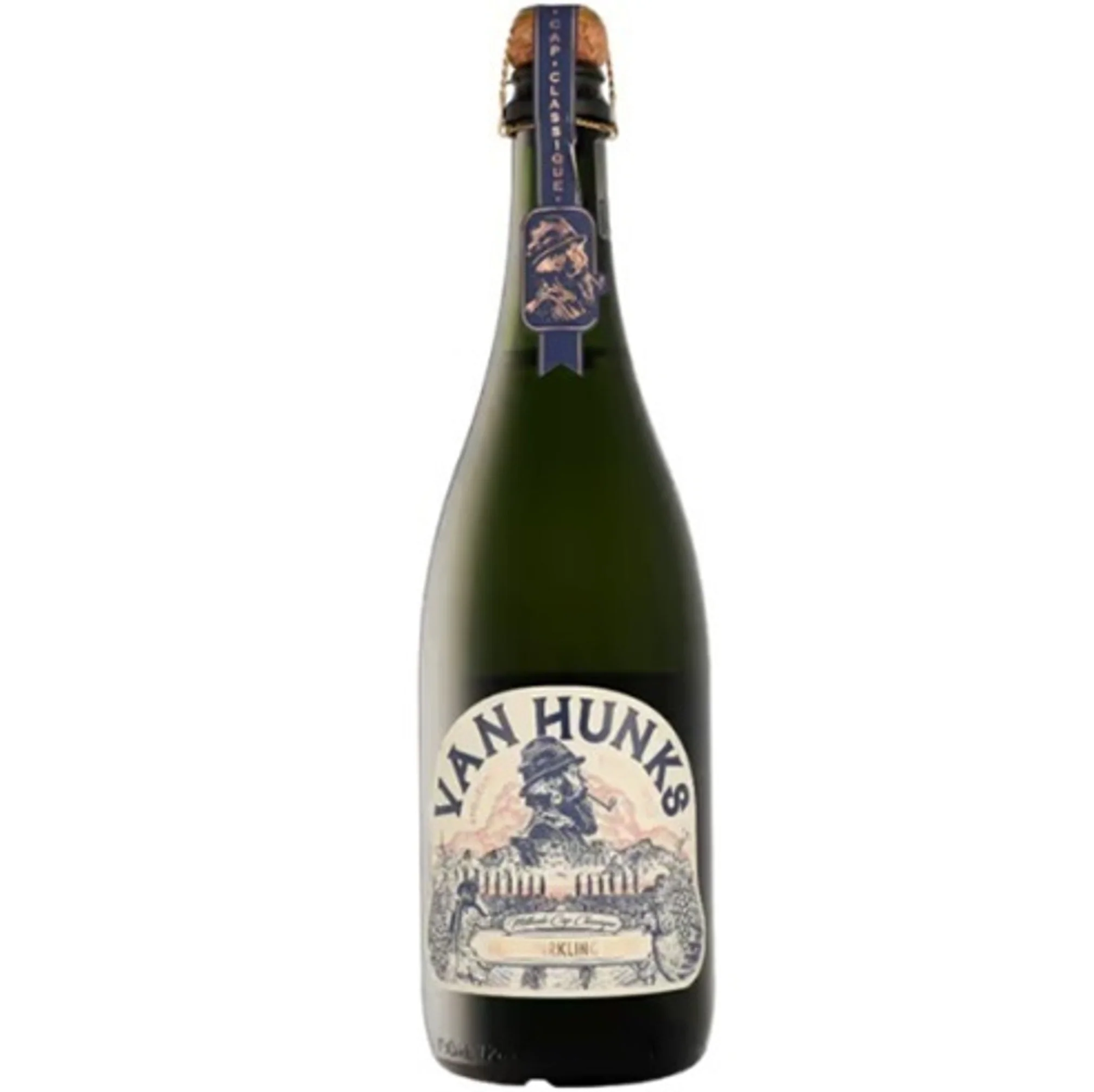NV Van Hunks Cap Classique Brut, Stellenbosch, South Africa