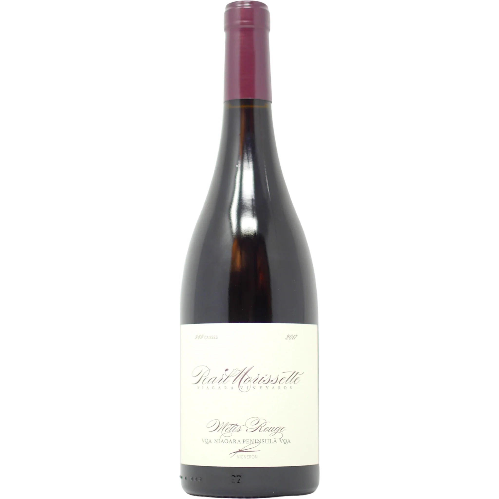 2017 Pearl Morissette Cabernet Franc "Métis Rouge", Niagara Peninsula, Canada