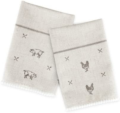 Rustic Farmhouse™ Linen Napkin Set by Twine