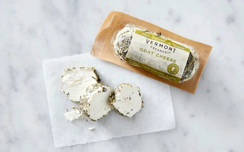 Vermont Creamery "Fresh Chevre Herb Log", Goat's milk, Vermont 4 oz/ Each
